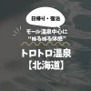 とろとろ温泉【北海道】日帰り・宿泊可｜モール温泉中心に“ぬるぬる体感”できる名湯3選